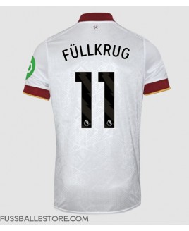 Günstige West Ham United Niclas Fullkrug #11 3rd trikot 2024-25 Kurzarm